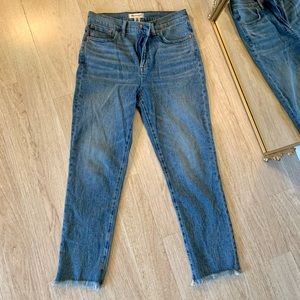 Madewell Perfect Vintage Crop Jeans